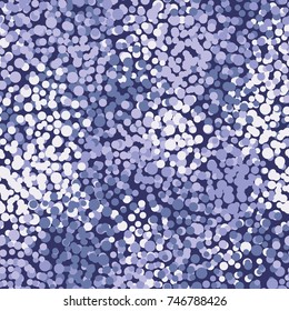 Seamless five-color camouflage. The pattern is made up of groups of circles of different sizes.