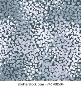 Seamless five-color camouflage. The pattern is made up of groups of circles of different sizes.