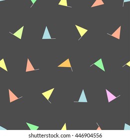 Seamless Flag Pattern. / Cute Pattern