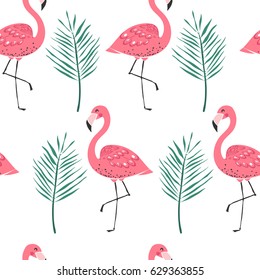 seamless flamingo pattern