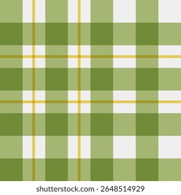 seamless flanel pattern. Idea for fabric, tablecloth pattern, wrapping paper, gift paper. abstract pattern background. cute colorful pattern. tile stripe. green square