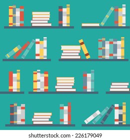 Seamless flat illustration for your design