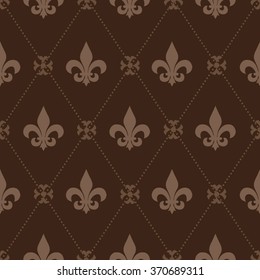Seamless Fleur De Lis Pattern