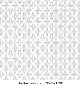 seamless Floral art vector background Gray and white floral pattern can be used for wallpaper, pattern fills, web page background,surface textures. Set of monochrome geometric ornaments