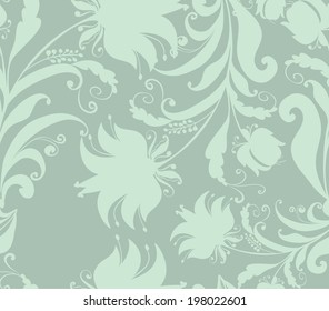 seamless floral backfround