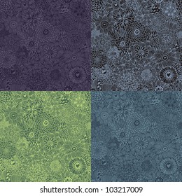 Seamless floral background