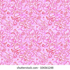 seamless floral background