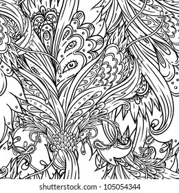 Seamless floral background