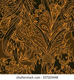 Seamless floral background