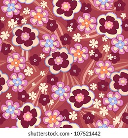 seamless floral background