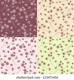 seamless floral background