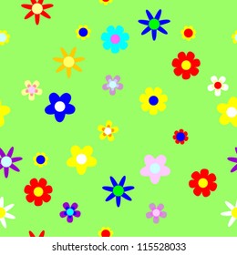 Seamless. floral background