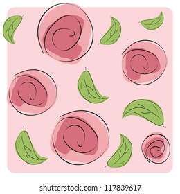seamless floral background