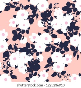 seamless floral background
