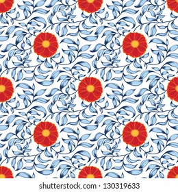 Seamless floral background