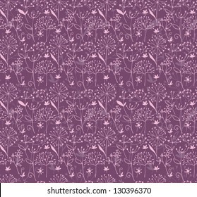 Seamless floral background
