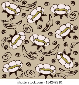 seamless floral background