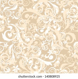 Seamless floral background 