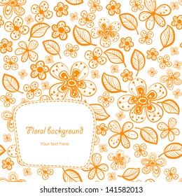 seamless floral background