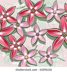 Seamless floral background