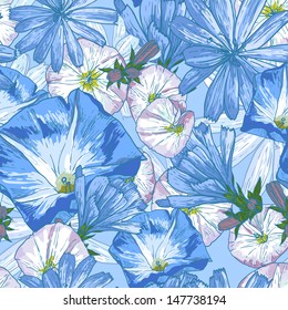 Seamless floral background