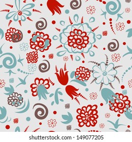 seamless floral background