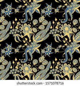 Seamless Floral Background. 