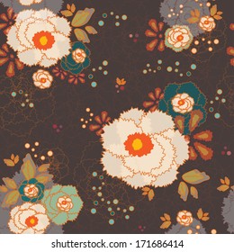 Seamless floral background