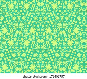 Seamless floral background