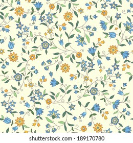 seamless floral  background 