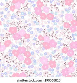 seamless floral background