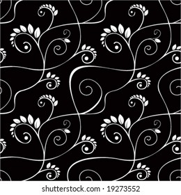 Seamless floral background
