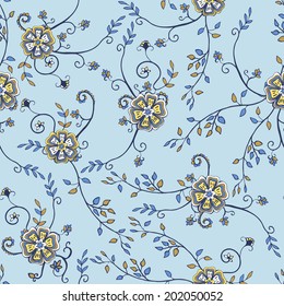 Seamless floral background