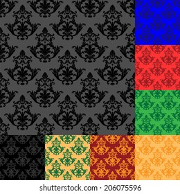 Seamless floral background.
