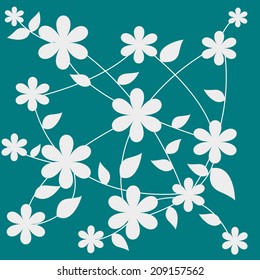 Seamless floral background