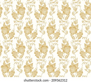 Seamless floral background