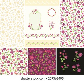 Seamless floral background