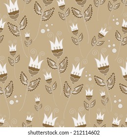 seamless floral background