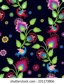 seamless floral background