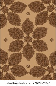 Seamless floral background.