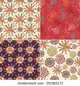 Seamless floral background