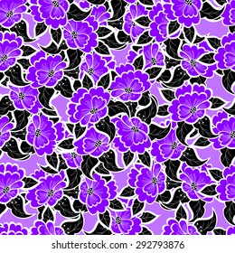 seamless floral background
