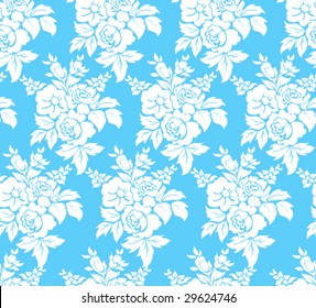 Seamless floral background