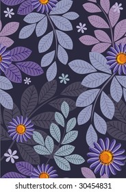 Seamless floral background