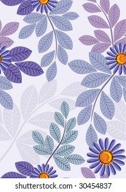 Seamless floral background