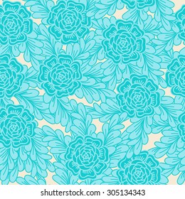 seamless floral background