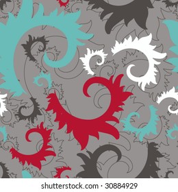 Seamless floral background