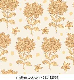 Seamless floral background