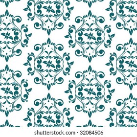 Seamless floral background