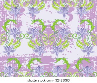 Seamless floral background